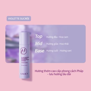 Lăn Khử Mùi Trắng Da UILICY 30ml Giảm Mồ Hôi Khử Mùi Khô Thoáng Không Bết Dính Hương Nước Hoa Violette Sucrée Tươi Mát
