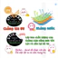 Decal SÂM DỨA SỮA trang trí quán nước, dán tường, tủ kiếng chống nước, đã cắt bế sẵn khổ A4