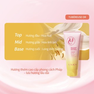 Tinh Chất Dưỡng Thể UILICY 200ml Niacinamide Symwhite377 - Làm Trắng Toàn Thân Không Bết Dính Hương Tubéreuse Or