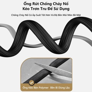 Rút Dây Vòi Rửa Chén Bát Nóng Lạnh INOX 304 phủ NANO Quay 360 độ Vòi Rút Dây