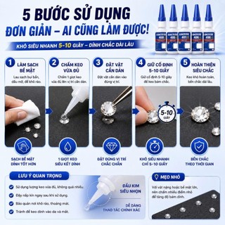 Keo dán đa năng Loctite 401, 460, 406, 495, 496 Dính Kim Loại Nhựa Cao Su Gỗ Nhựa Kim Loại