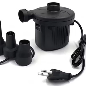 Bơm Hơi Đệm Phao Hồ Bơi 718-48 Bơm Điện Mini 2 Chiều Kèm 3 Đầu Hút Tiện Dụng