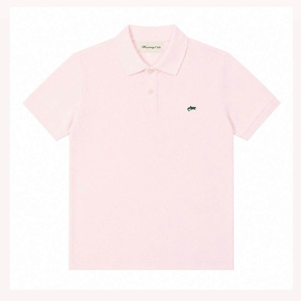 [ New Arrival ] Polo Cá Mập Basic Cao Cấp By Wearway Chất Cotton Small Hexa Pique Nam Nữ Menswear - WW01
