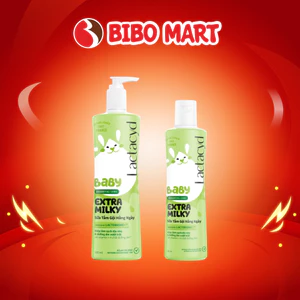 Sữa Tắm Gội Lactacyd Milky 2in1 Bảo Vệ Nuôi Dưỡng Da và Tóc An Toàn Cho Bé - Bibo Mart