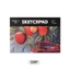 SketchPad 50 Tờ Giấy Vẽ Global Art 190GSM Vân Mịn Size A5/A4 Dùng Vẽ Phác Thảo, Màu Chì, Acrylic G007/8
