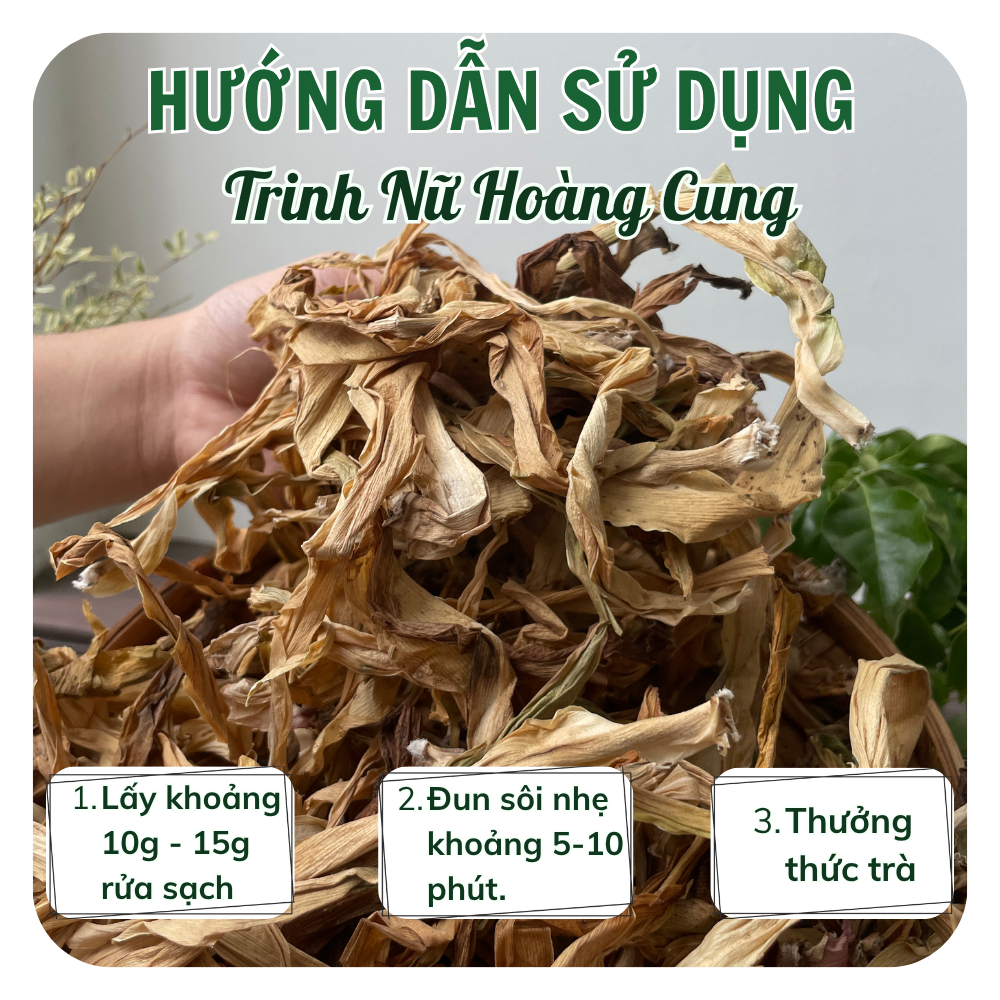 200g, 500g Trinh Nữ Hoàng Cung Thảo Dược Đức Thiện (Khô, Sạch, Thơm) - Hỗ Trợ Phụ Nữ, Ngừa U Xơ