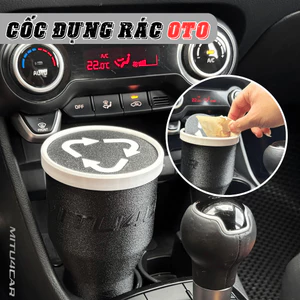 Cốc Thùng Rác Ô Tô Mini Nhựa Chống Thấm Nước, Giữ Xe Luôn Sạch Sẽ-Hộp Đựng Rác Trên Ô Tô MITU 4Car