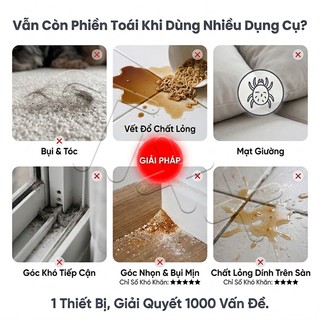 TIXX Máy hút bụi thùng 12L khô ướt gọn nhẹ dễ cất một máy dùng cho căn hộ nhỏ
