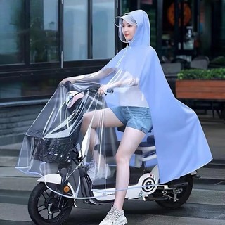 Áo Mưa Cánh Dơi 1 Mũ Siêu Rộng Có Kính Trong Suốt | Áo Mưa Đi Xe Máy Chống Tạt Kín Gió