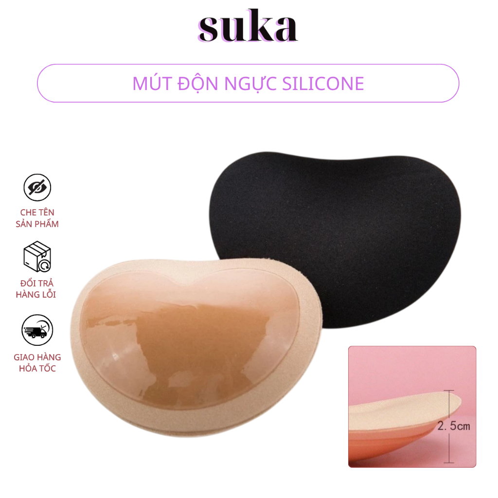 Mút Độn Ngực Silicone , Mút Nâng Ngực Siêu Tiện Lợi 0131