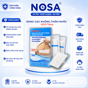 Băng Gạc Vô Trùng Không Thấm Nước; Miếng Dán Chống Nước Bảo Vệ Vết Thương Sau Phẫu Thuật, An Toàn