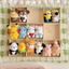 Móc Khoá Animal Thú Len Động Vật Hoạt Hình Kitty Cáo Voi Pikachu Gấu Mèo Sư Tử Hổ Size Mini Sở Thú Haste Tặng Handmade