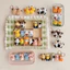 Móc Khoá Animal Thú Len Động Vật Hoạt Hình Kitty Cáo Voi Pikachu Gấu Mèo Sư Tử Hổ Size Mini Sở Thú Haste Tặng Handmade