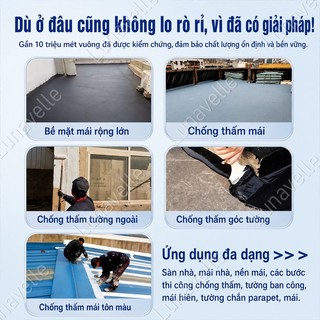 Sơn Chống Thấm Bể Cá, Mái Tôn, Sàn Nền trước khi lát gạch An Toàn, Dễ Thi Công, Bám Dính Tốt, Chống Rò Rỉ