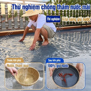 Sơn Chống Thấm Bể Cá, Mái Tôn, Sàn Nền trước khi lát gạch An Toàn, Dễ Thi Công, Bám Dính Tốt, Chống Rò Rỉ