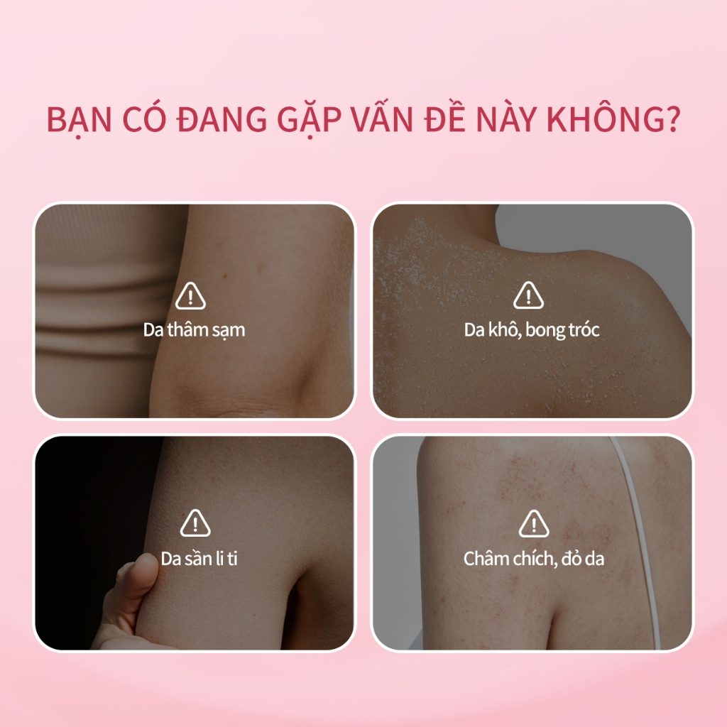 Sữa Tắm Cánh Hoa UILICY Làm Sạch Dịu Nhẹ - 2% Niacinamide Symwhite377 Dưỡng Trắng Nhiều Hương Nước Hoa Pháp