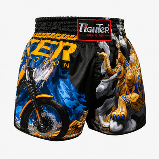 Quần Muay Fighter QMF-04 - Muay Thai Shorts Motors, Thể Thao Cá Tính