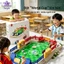 👨‍👩‍👧‍👦 Bàn bóng đá nhiều người World Cup 2026 | Kích thước 58×33×12cm | Chơi cùng gia đình bạn bè | Trò chơi vận động t