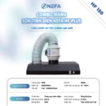[Chính hãng] Combo máng hút khói sơn tĩnh điện Plus điều ốc kèm quạt hút khói NEFA nhà bếp, công nghiệp tiết kiệm điện — ảnh 5