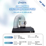 [Chính hãng] Combo máng hút khói sơn tĩnh điện Plus điều ốc kèm quạt hút khói NEFA nhà bếp, công nghiệp tiết kiệm điện — ảnh 7