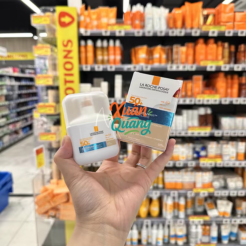 Chống nắng dạng Serum mỏng nhẹ kiềm dầu 16H, cấp ẩm 24H La Roche-Posay Anthelios UVAIR SPF50+ 50ml