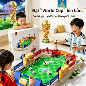 🎁 Bóng đá bàn gấp gọn World Cup 2026 | Bộ 23 món kèm 6 quả bóng | Chơi trong nhà/ngoài trời | Quà tặng sinh nhật tuyệt v