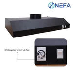[XUẤT VAT] Combo Quạt Hút Mùi Thông Gió Nefa Và Máng Hút Mùi Bếp Sơn Tĩnh Điện Hút Sạch Các Mùi Hôi Nhanh Chóng — ảnh 7