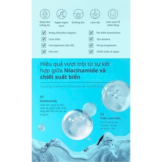 Mặt Nạ Haein Ampoule Mask Dưỡng Trắng Tinh Chất Cá Ngựa 25ml