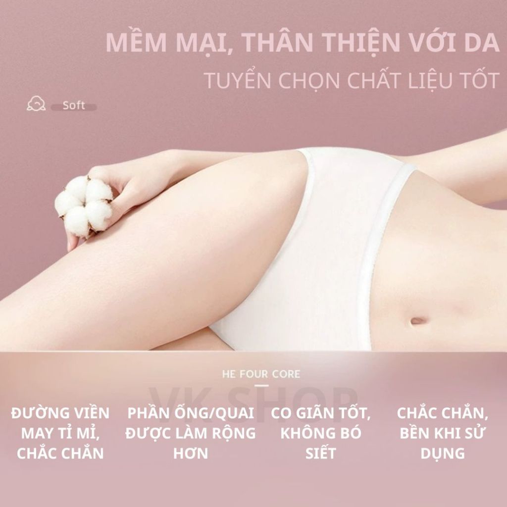 Quần Lót Dùng 1 Lần Cho Nữ BIGSIZE– Siêu Mềm, Gọn Nhẹ – Phù Hợp Du Lịch, Spa, Khách Sạn