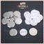 Combo 100 phôi huy hiệu 3 size phụ kiện văn phòng tiện lợi