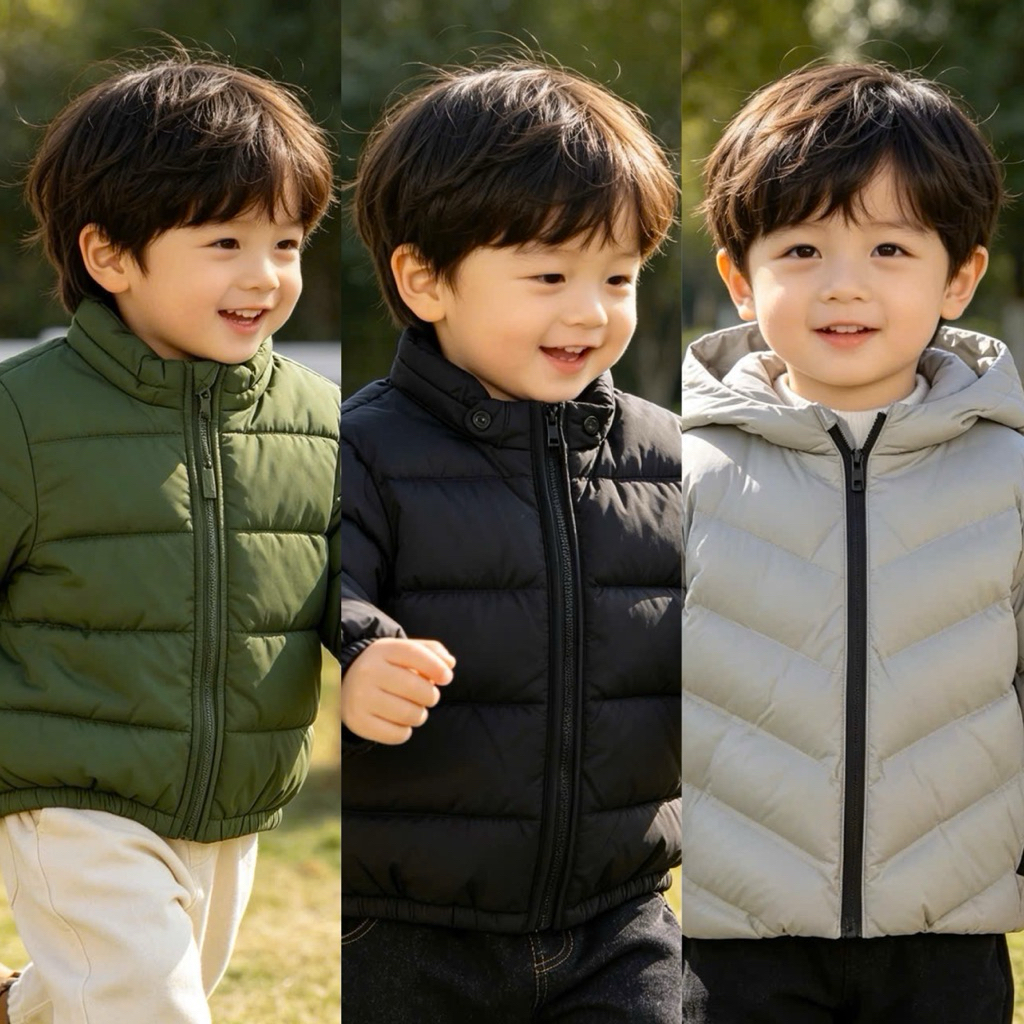 Áo Khoác Trẻ Em Z.R H.M Lativ.e Hàng Xuất Dư Cắt Tag Bé Trai Bé Gái 3M-4Y (5-17kg) C6799 L026 C3807