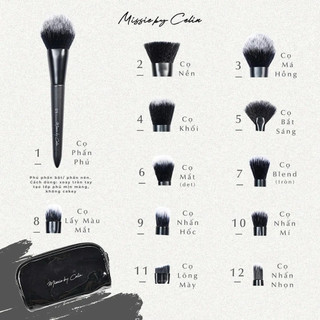 BỘ CỌ TRANG ĐIỂM 12 CÂY MISSIE BY CELIN