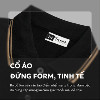 Áo Polo Hydra Vải Cá Sấu Thoáng Mát