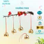Chuông Treo Trang Trí Cây Thông Giáng Sinh, Làm Móc Khóa, Decor, Làm Quà Tặng Handmade
