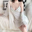Đồ ngủ phối ren hoa