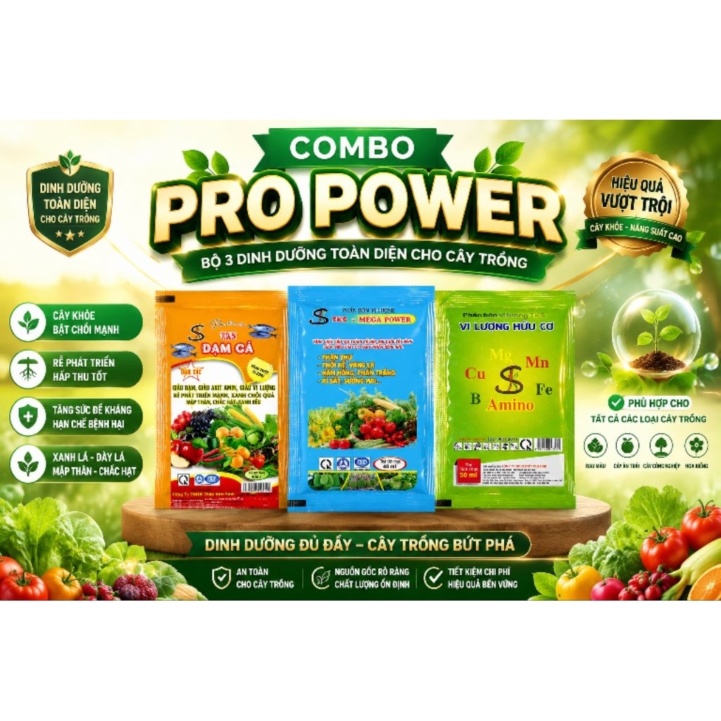 combo pro dưỡng cây