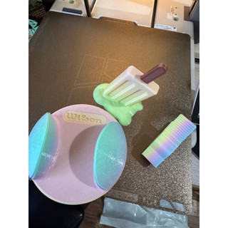 Nhựa in 3d PETG Cầu Vồng Pastel