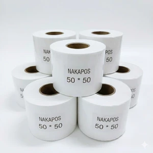 Tem in vận đơn 50x50mm giấy in nhiệt in đơn GHTK 50*50 Decal nhiệt 5*5 5x5 nhãn dán được 50x50 giấy nhiệt