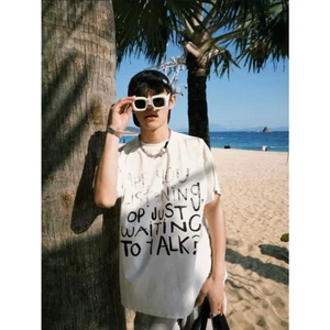 Áo thun Stee Cổ tròn ARE YOU LISTENING Localbrand ICVCVNI Unisex