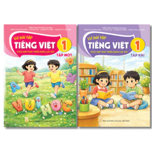 Sách - vở bài tập tiếng việt 1 ( Tích hợp phát triển năng lực số )