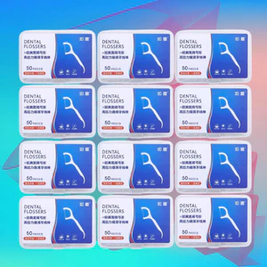 Combo 12 Hộp (600 Cái) Tăm Chỉ Nha Khoa Cao Cấp, Vệ Sinh Răng Miệng Hiệu Quả