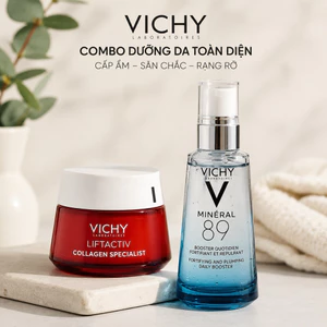Combo Vichy Minéral 89 50ml + Liftactiv Collagen Specialist 50ml Dưỡng Ẩm Săn Chắc Da