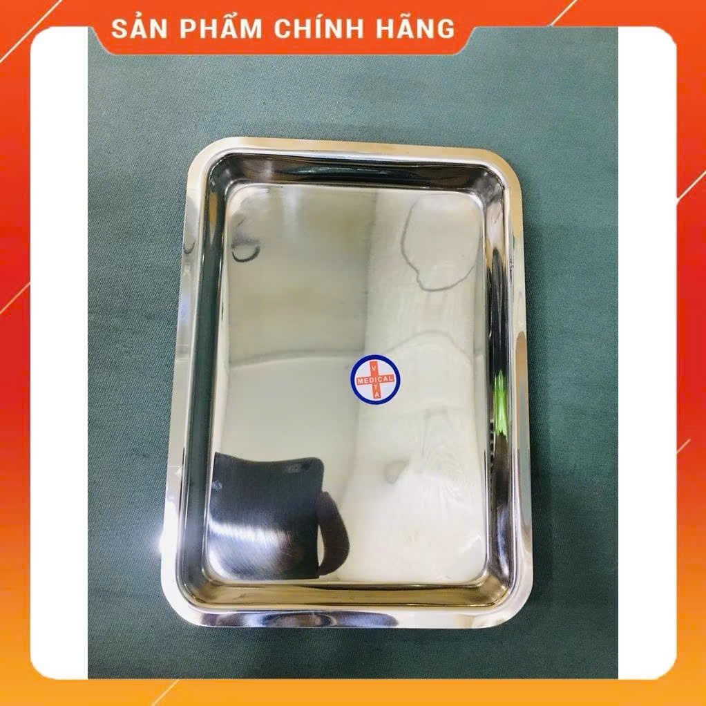 [INOX] Khay Inox chữ nhật đủ Size