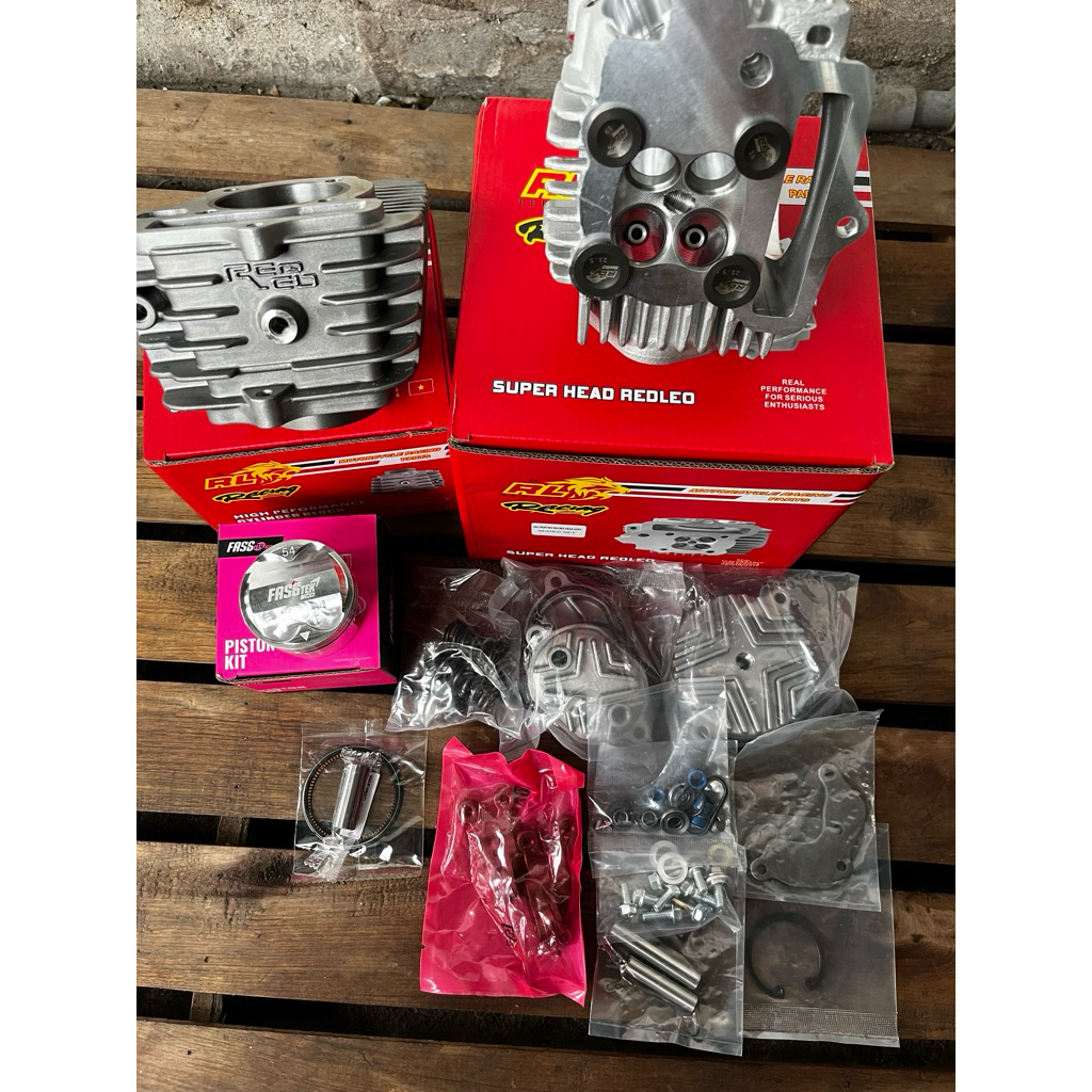 54 đầu lòng kiếng piston 4Val Redleo 19-21.5