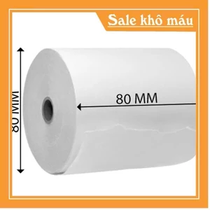 Giấy in nhiệt, giấy in bill, in hóa đơn K80 x 80mm