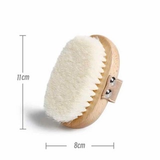 BÀN CHẢI KHÔ LÔNG MỀM , HỖ TRỢ LÀM SẠCH TBC & MASSAGE DA BODY