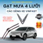 Gạt Mưa Ô Tô VINFAST LIMO GREEN,, LUX A, LUX SA, FADIL,VFe34,VF5,VF6,VF7,VF8, VF9, HERIO GREEN, PRESIDENT,Silicon 4 Lưỡi