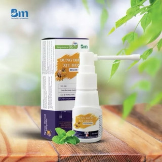 Dung Dịch Xịt Họng Thảo Dược Bạch Mai, Giúp Giảm Ho, Đau Rát Họng, Lọ 25ml