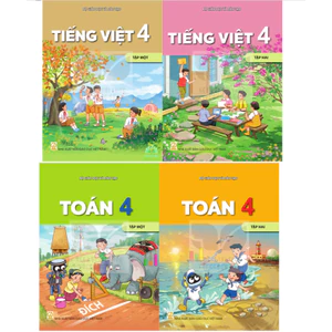Sách - SGK Toán Tiếng việt 4 ( sgk Kết nối + bài tập phát triển năng lực số)
