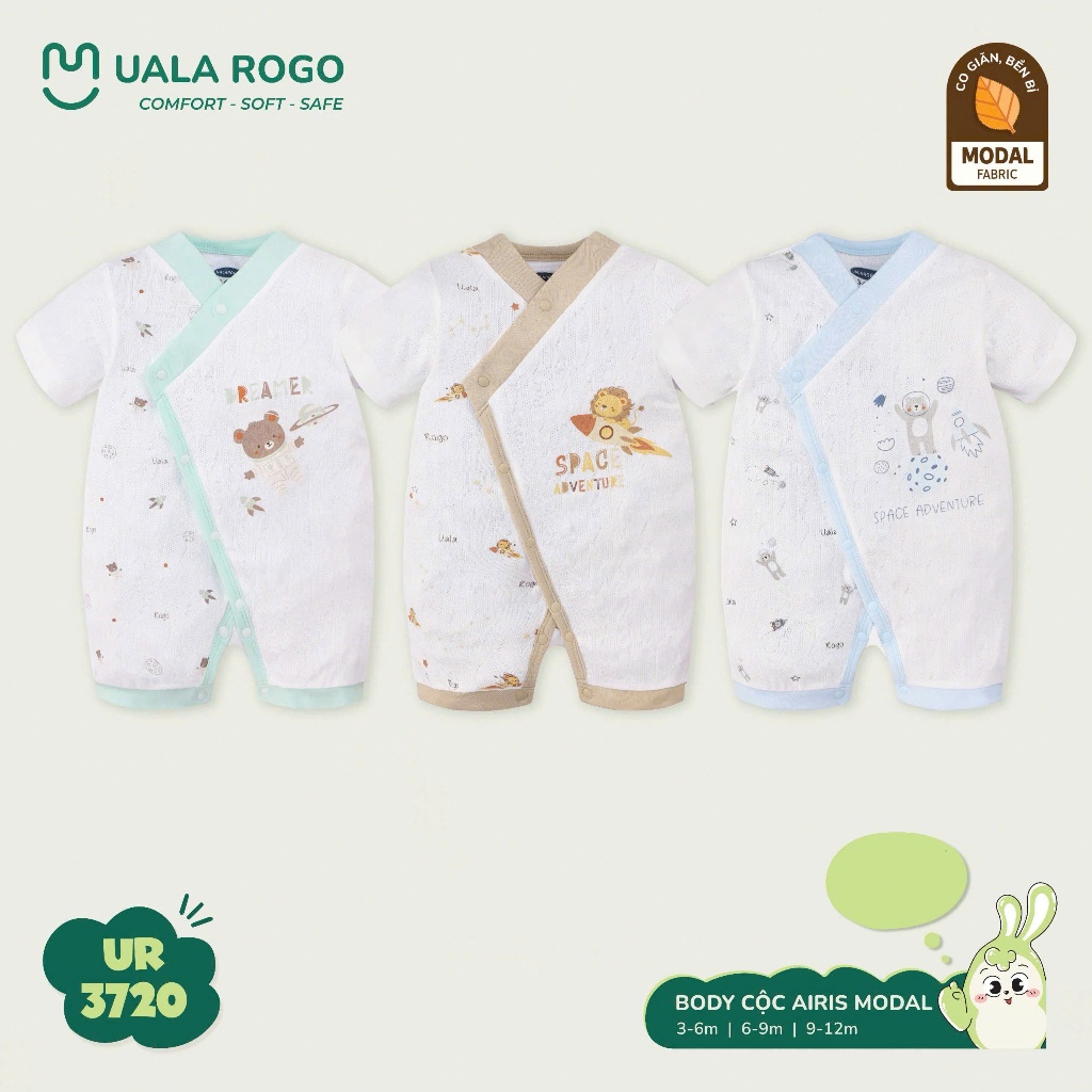 (5,5-10kg, 3-12M) Bộ Body Cộc Tay Uala UR2216 UR3720 UR3823 UR054 UR509 UR070 UR298 UR066 UR2185 UR300